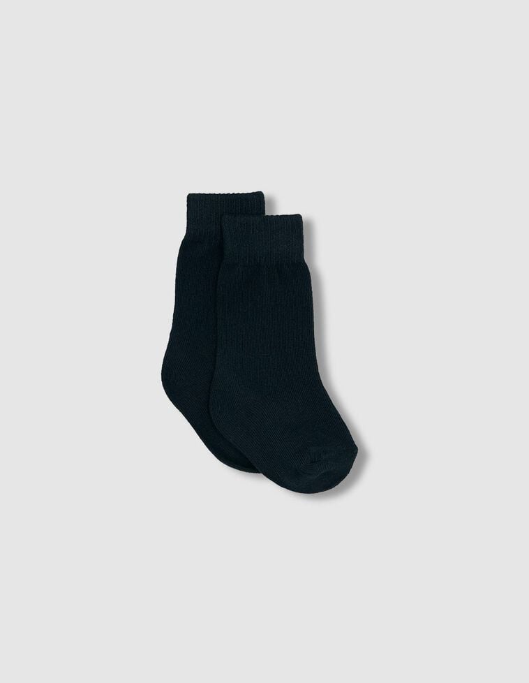 Calcetines liso verde