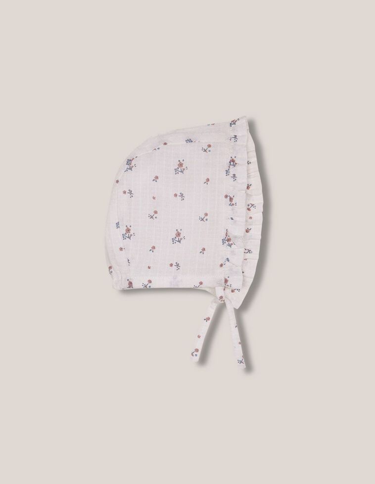 Capota estampada blanco