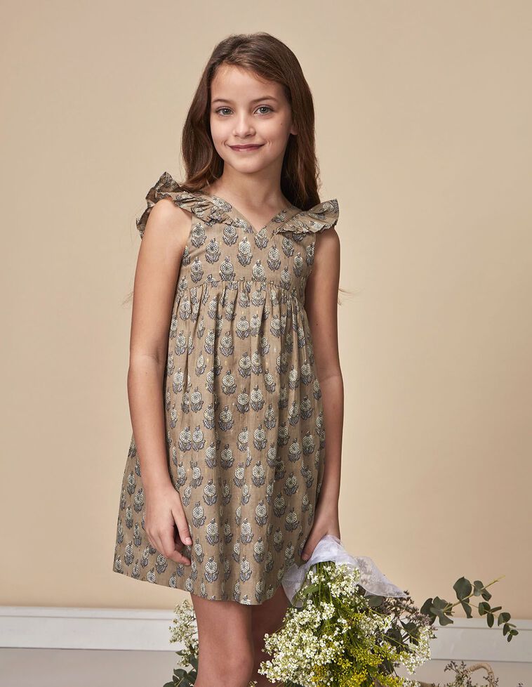 Vestido tirantes verde