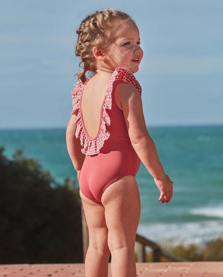 Ba&ntilde;ador liso rosa