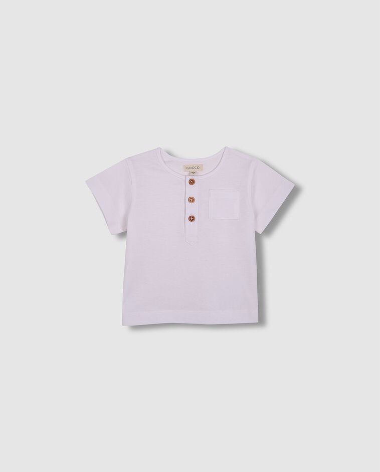 Camiseta panadera blanco