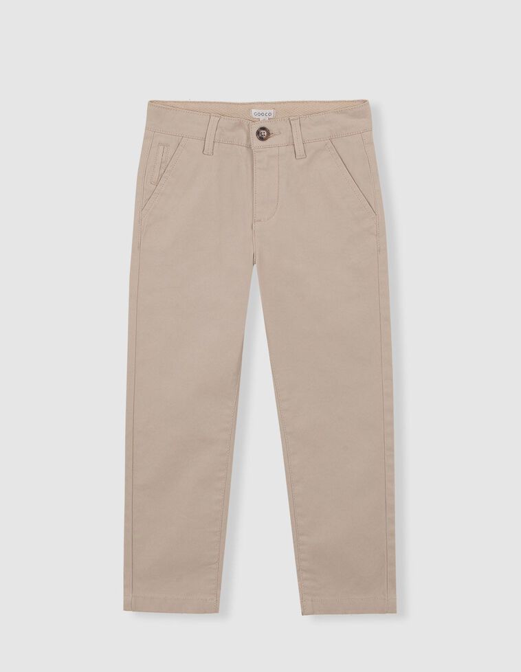 Pantalón chino piedra